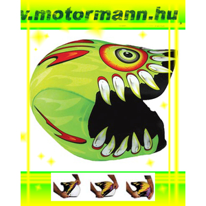 HelmetSkinz Cyclope Green-Sisakhuzat