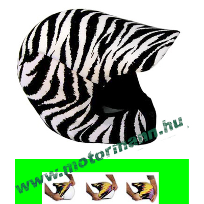 HelmetSkinz Zebra - Siaskhuzat