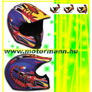 HelmetSkinz Scorpion Blue - Sisakhuzat