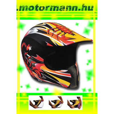 HelmetSkinz Scorpion Black - Sisakhuzat